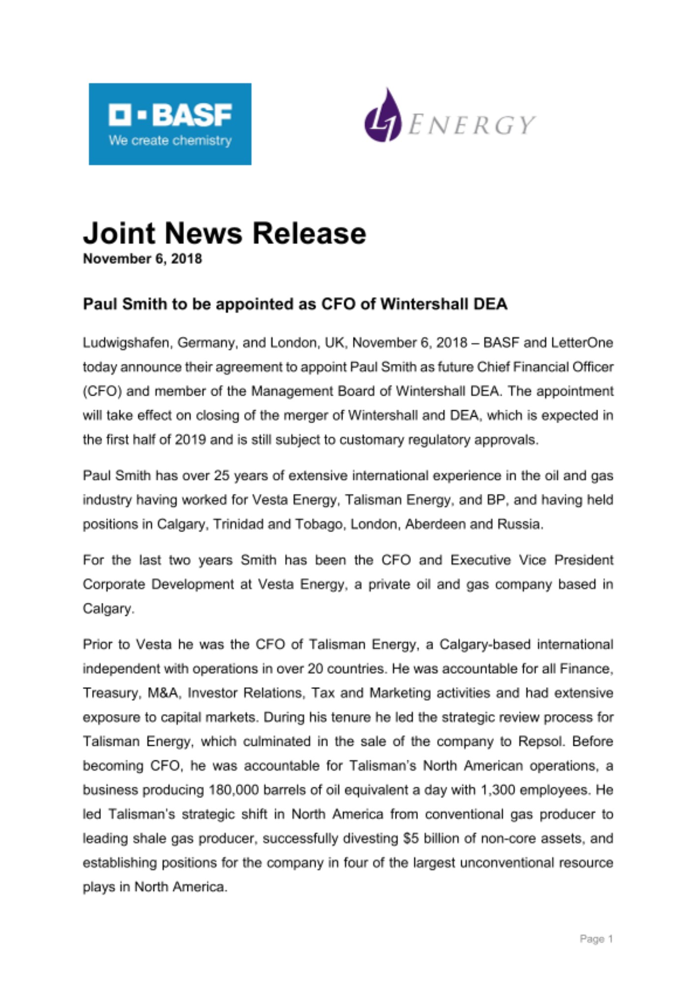 News Release News Release